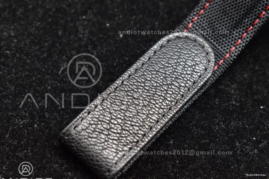 on 474 Submariner Nylon Red VSF VS Dial 1:1 DIW Best Black Carbon Edition Practical Black Strap 0515
